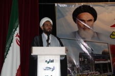 امام جمعه سرپلذهاب:فتح خرمشهراوج افتخارات ملت ایران است/مذاکرات هسته ای ثابت کردآمریکا قابل اعتمادنیست