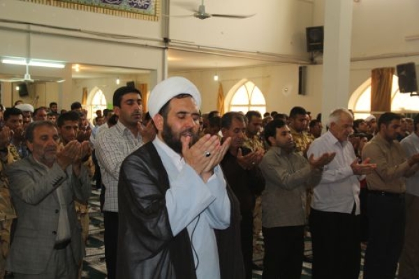گزارش تصویری از آئین عبادی سیاسی نماز جمعه سرپلذهاب