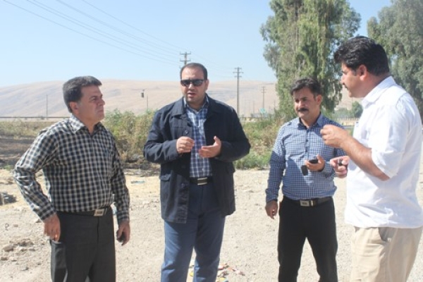 پیشرفت 90 درصدی پروژه ساماندهی ورودی شهرستان /هدف شهرداری توسعه عمرانی شهرستان است