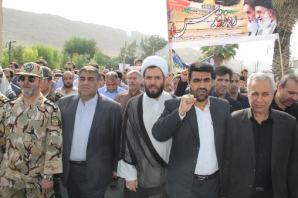 خروش خشم ملت ازجنایات اسرائیل درروزجهانی قدس/ سرپلذهاب امروز یکپارچه حمایت از مظلومین فلسطینی بود