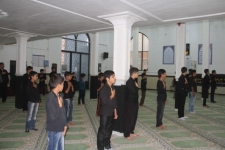 عرض ارادت جوانان به ساحت امیرالمومنین(ع)/مراسم عزاداری هیئت بیت الشهدای شهرستان برگزارشد