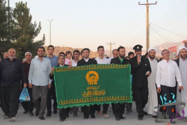 گزارش تصویری از ورود خادمین و بیرق بارگاه ملکوتی امام رضا(ع) به شهرستان سرپلذهاب 