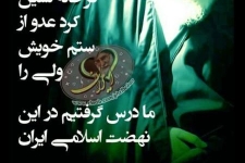 تنها نگذاریم دمی رهبر خود سید علی را...