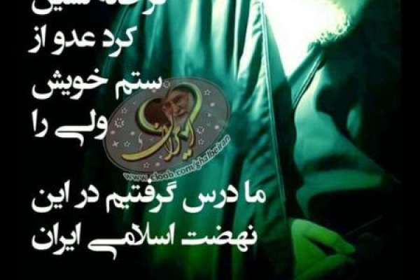 تنها نگذاریم دمی رهبر خود سید علی را...