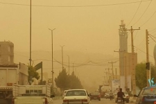 هوای سرپل ذهاب در وضعیت هشدار قرار گرفت/ روند کند عملیات مقابله با ریزگردها