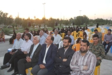 به مناسبت گرامیداشت هفته دفاع مقدس مراسم جشن و سرور در شهرستان برگزارشد