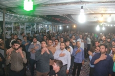 مردم شهرستان سرپلذهاب به استقبال ماه محرم رفتند+عکس