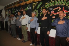  برگزاری مراسم عزاداری دهه اول محرم در جهاد کشاورزی شهرستان