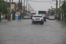 بارش اولین باران پاییزی باعث آبگرفتگی معابر و خیابان های شهرستان سرپل ذهاب شد