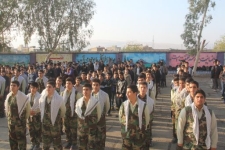  زنگ ایثار و شجاعت در مدارس سرپل ذهاب نواخته شد