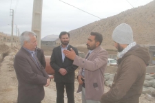 پیشرفت 30 درصدی پروژه تعویض خطوط اصلی انتقال آب روستاهای بخش قلعه شاهین
