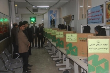 اهدای 7 دستگاه چرخ خیاطی صنعتی به خانواده ایتام شهرستان