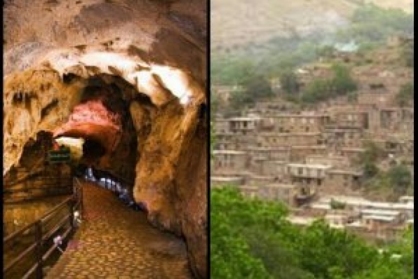 غار قوری قلعه یادگاری از اعماق تاریخ بر دامنه کوهستان شاهو/ نوروزی خاطره انگیز در روستای خانقاه پاوه