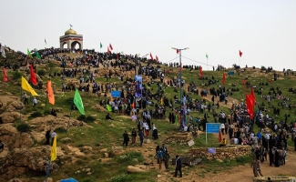 سرپلذهاب میزبان شایسته راهیان نور از سراسر کشور خواهدشد / تصویر هوایی مسیر صعود به خانقاه واقعی عرفان
