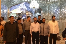 اعزام خانواده های شهدا و جانبازان شهرستان به حرم رضوی