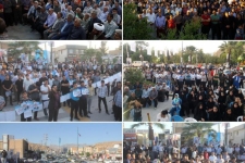 شور نشاط مردم درخیابانهای شهر به روزهای پایانی رسید / از آخرین تلاشها برای تبلیغات انتخاباتی تا حضور نماینده مجلس خبرگان رهبری کرمانشاه در شهرستان 