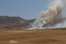  بعداز گردوخاک دود هم مهمان آسمان شهر شد / لزوم استفاده از روشهای علمی مفید در مدیریت پسماندهای محصول مزارع