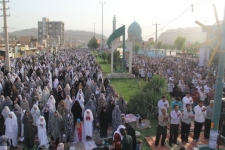 برگزاری نمازعیدسعیدفطر در جوار مصلای شهرستان