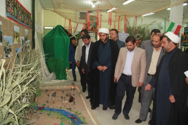 گشایش نمایشگاه از عاشورا تا ظهور در شهرستان 