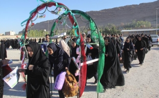 اعزام نخستین کاروان راهیان نور دانش‌آموزان دختر به مناطق عملیاتی استان کرمانشاه