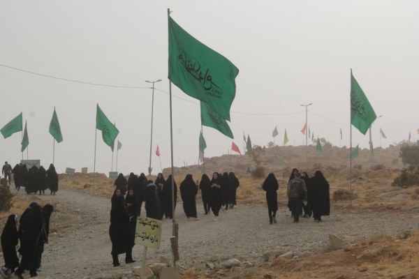 اردوی کاروان راهیان نور به مناطق بازی دراز
