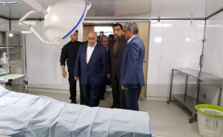  بیمارستان موقت بانگر در منطقه زلزله زده سرپلذهاب افتتاح شد