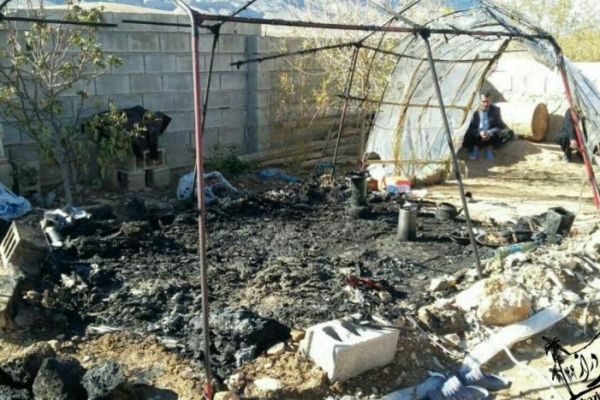 آتش سوزی در چادر زلزله زدگان سرپل ذهاب یک نفر را به کام مرگ کشاند