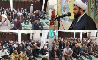 گزارش تصویری از آئین عبادی سیاسی نماز جمعه سرپلذهاب