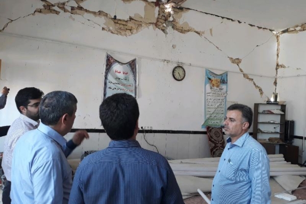 بازسازی 6 مسجد روستایی در سرپل ذهاب با مساعدت بنیاد برکت کشور 