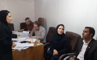 برگزاری چهارمین کمیسیون پزشکی ویژه زلزله زدگان شهرستان سرپل ذهاب