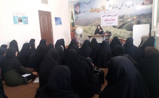 برگزاری کلاس های آموزشی مشاغل خانگی ویژه خواهران بسیجی درشهرستان