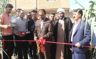 افتتاح سه طرح عمرانی وخدماتی در شهرستان سرپل ذهاب 