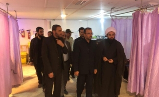 بازدیدسرزده فرماندار و امام جمعه سرپل ذهاب از بیمارستان  بانگر شهرستان