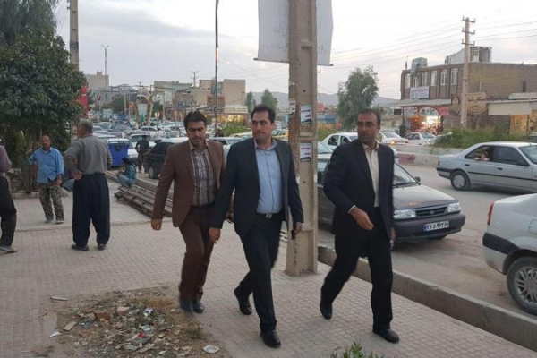 چالش های محیطی شهری سرپل ذهاب مورد بازدید قرار گرفت