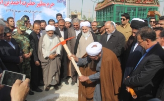 بازسازی بقعه احمد ابن اسحاق در سرپل ذهاب آغاز شد