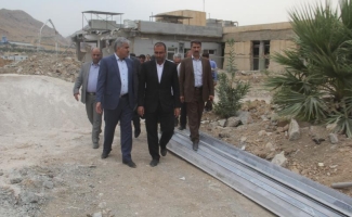 بازدید ریاست دانشگاه علوم پزشکی کرمانشاه از بیمارستان شهدا سرپل ذهاب