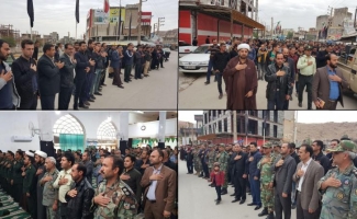 برگزاری مراسم عزاداری رحلت پیامبر (ص) و شهادت امام حسن مجتبی (ع) در سرپل ذهاب