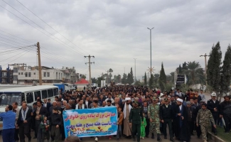 همایش بزرگ پیاده روی خانوادگی به مناسبت هفته بسیج در سرپل ذهاب
