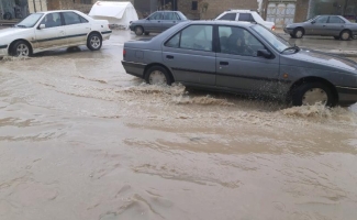 بارش شدید باران در سرپل ذهاب