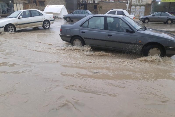 بارش شدید باران در سرپل ذهاب