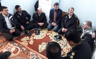 دیدار با خانواده های جانبازان و آزادگان سرافرازنیروی انتظامی شهرستان