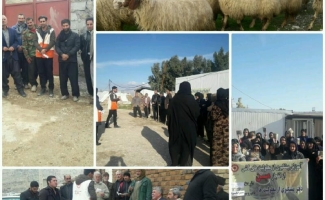 آموزش پیشگیری از معلولیت های ناشی از انفجار مین در دهستان قلعه شاهین و حومه در سرپل ذهاب