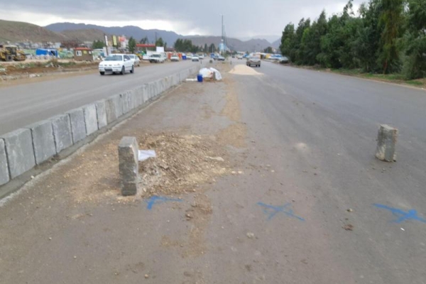 آغازعملیات بلوارکشی مسیر سرپل ذهاب به شهرک قره بلاغ 