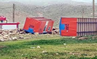 وزش شدید باد و بارش باران در شهرستان سرپلذهاب 