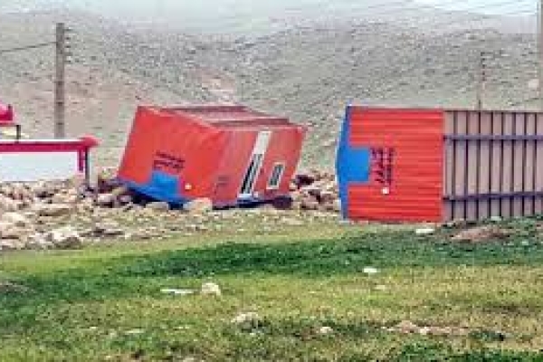 وزش شدید باد و بارش باران در شهرستان سرپلذهاب 