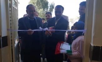 افتتاح مدرسه 2 کلاسه روستایی در شهرستان زلزله زده سرپل ذهاب