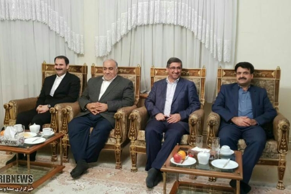 سفراستاندار کرمانشاه و استاندار همدان به سرپلذهاب برای افتتاح واحدهای مسکونی بازسازی شده بنیاد مسکن همدان مستقر در سرپلذهاب 