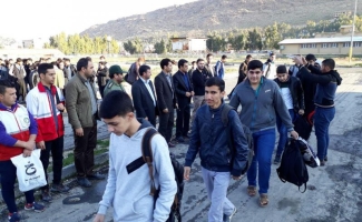 اعزام کاروان دانش آموزی سرپل ذهاب به مناطق عملیاتی جنوب کشور
