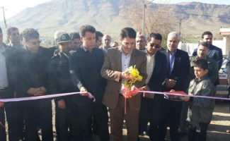 بهره برداری ازطرح جدول گذاری و بازسازی معابر روستای چالگه در سرپل ذهاب