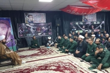 آیین پاسداشت بیست و یکمین سالگرد شهادت علمدار سرزمین عشق شهید حشمت الله امینی در سرپل ذهاب برگزار شد